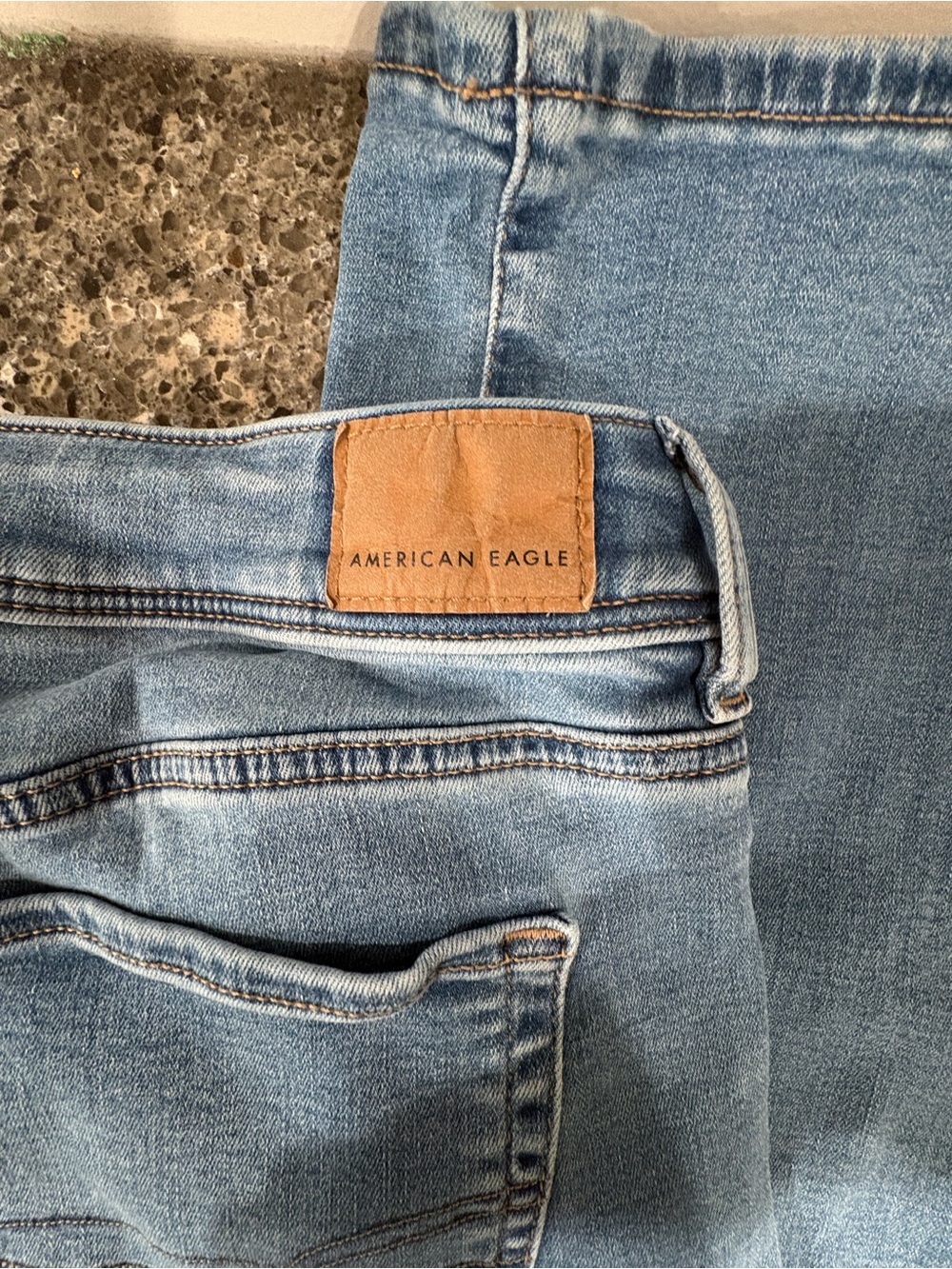 American Eagle Next Level Stretch Bootcut Jeans Size 10 X-Long Tall - Picture 6 of 11